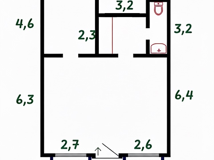 Pronájem obchodního prostoru 80 m² - foto 5
