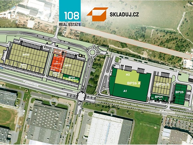 Pronájem skladového prostoru 500 m² - foto 6