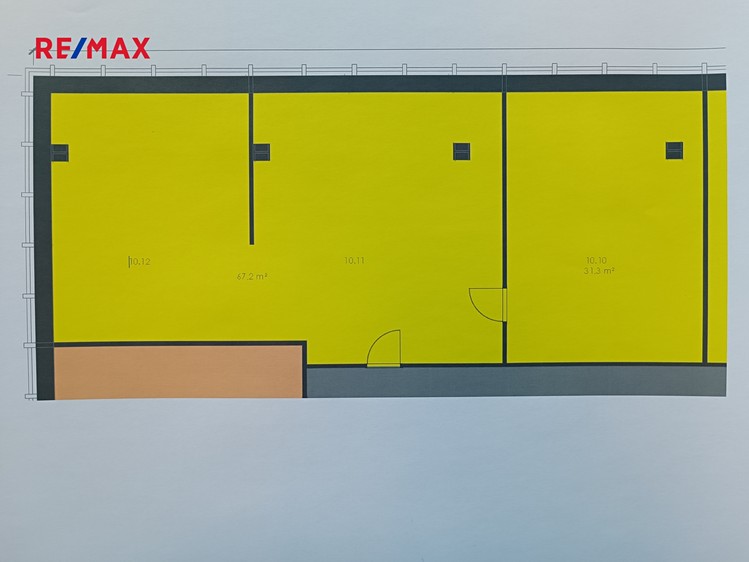 Pronájem kanceláře 99 m² - foto 4