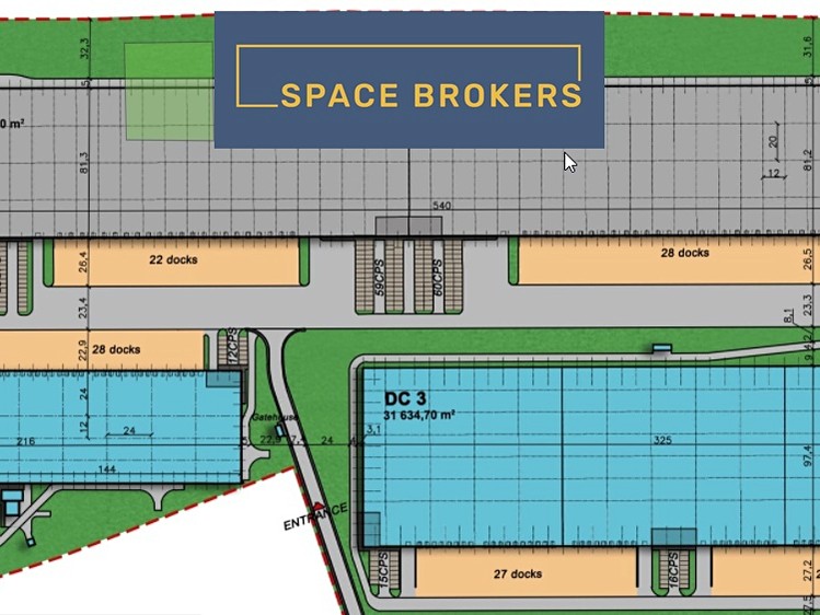 Pronájem skladového prostoru 6 552 m² - foto 2