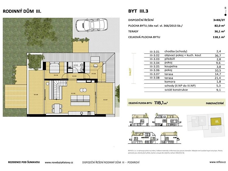 Prodej bytu 3+kk 109 m² - foto 3