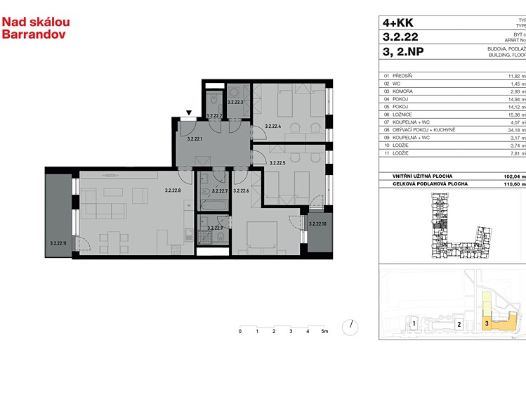 Prodej bytu 4+kk 110 m² (Jednopodlažní) - foto 4