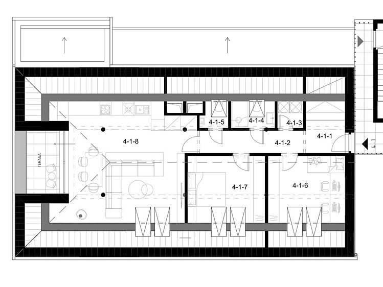 Prodej bytu 3+kk 91 m² (Podkrovní) - foto 7