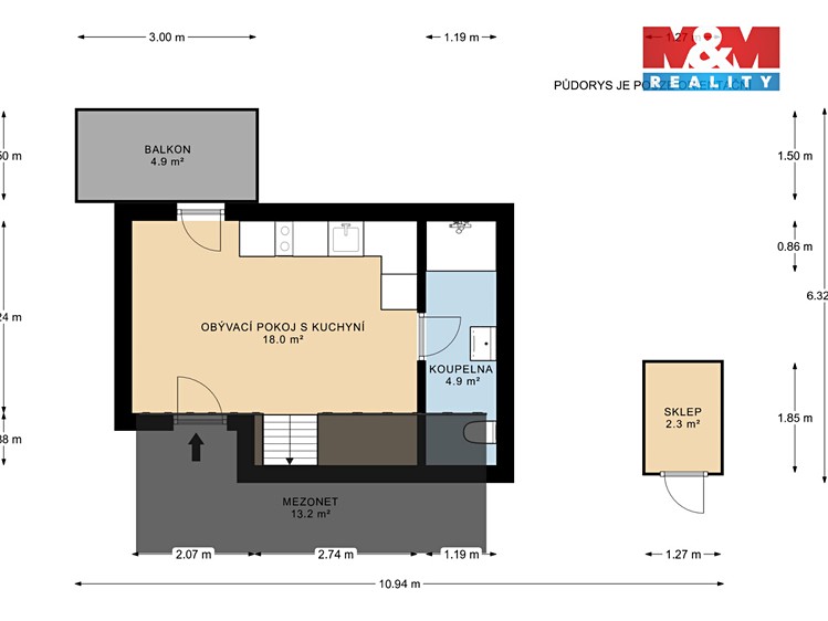 Prodej bytu 1+kk 23 m² - foto 6
