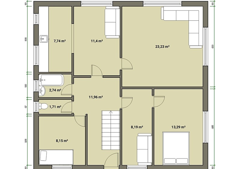 Prodej rodinného domu 270 m², pozemek 1 487 m² - foto 5