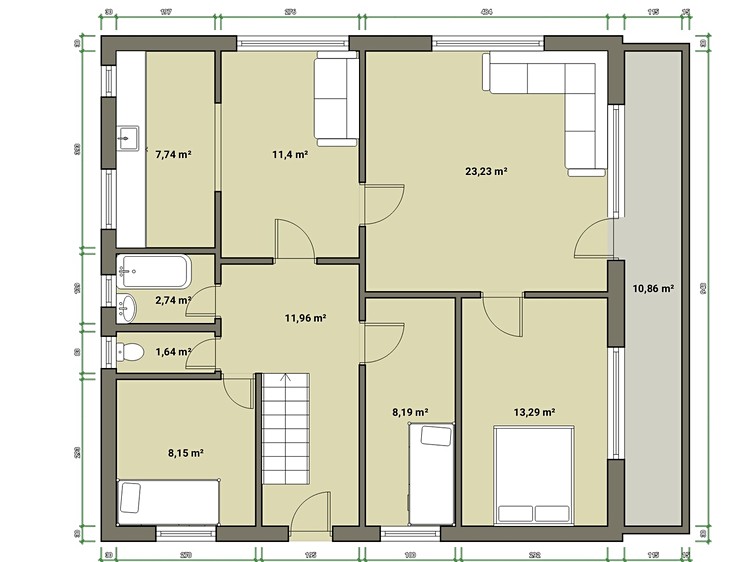 Prodej rodinného domu 270 m², pozemek 1 487 m² - foto 6