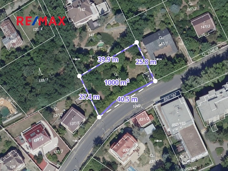 Prodej stavebního pozemku 1 000 m² - foto 8