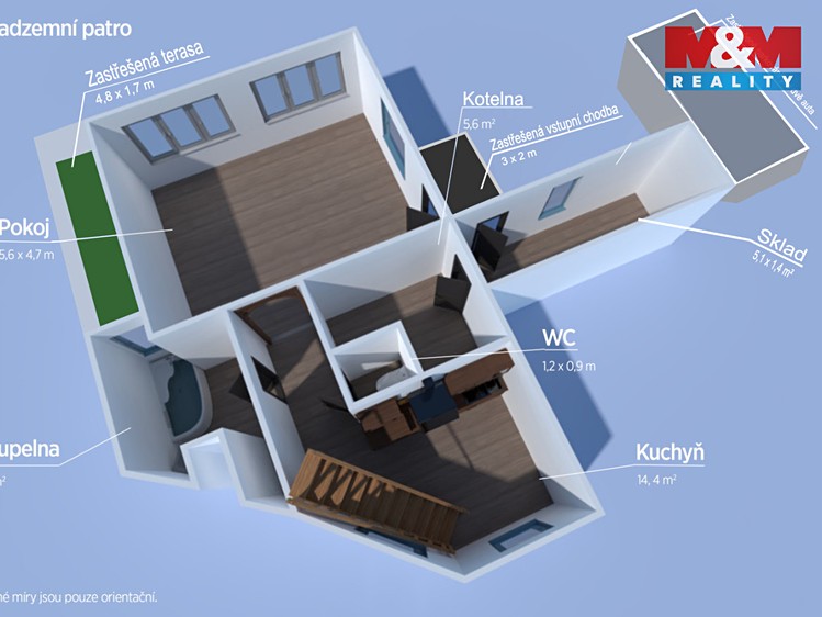 Pronájem rodinného domu 147 m², pozemek 902 m² - foto 5