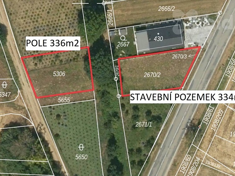 Prodej  stavebního pozemku 670 m² - foto 3