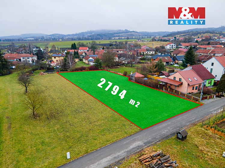 Prodej stavebního pozemku 2 794 m² - foto 2