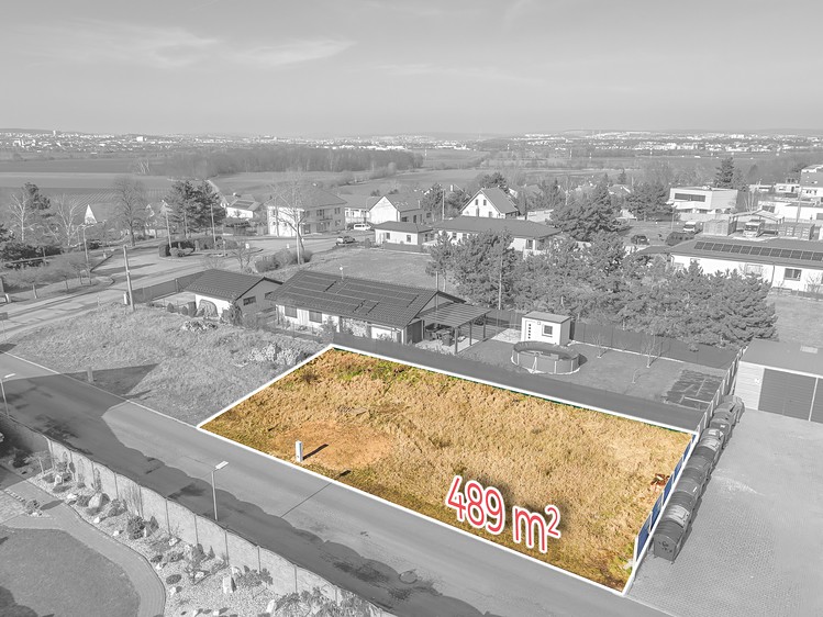 Prodej stavebního pozemku 489 m² - foto 5