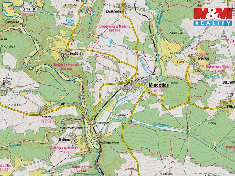 Prodej podílu 1/2  louky 3 253 m² - foto 4
