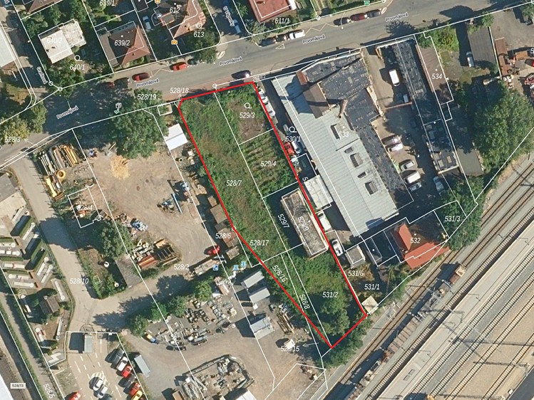 Pronájem komerčního pozemku 1 655 m² - foto 2