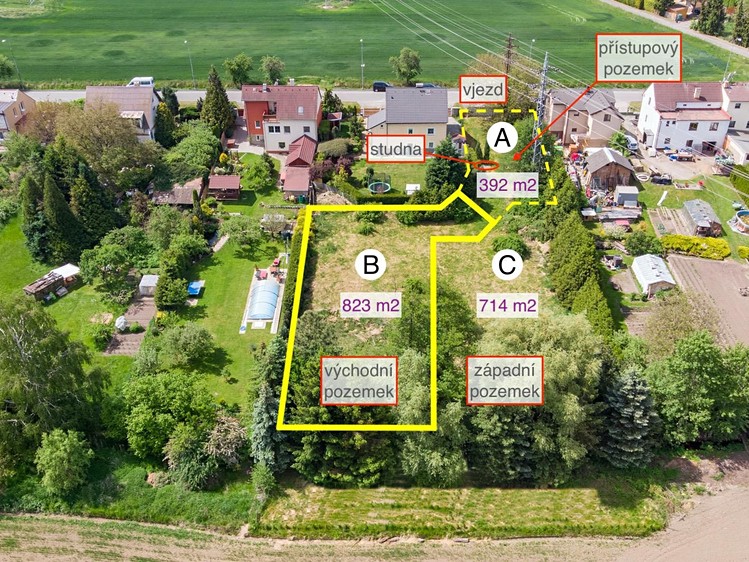 Prodej stavebního pozemku 1 019 m² - foto 2