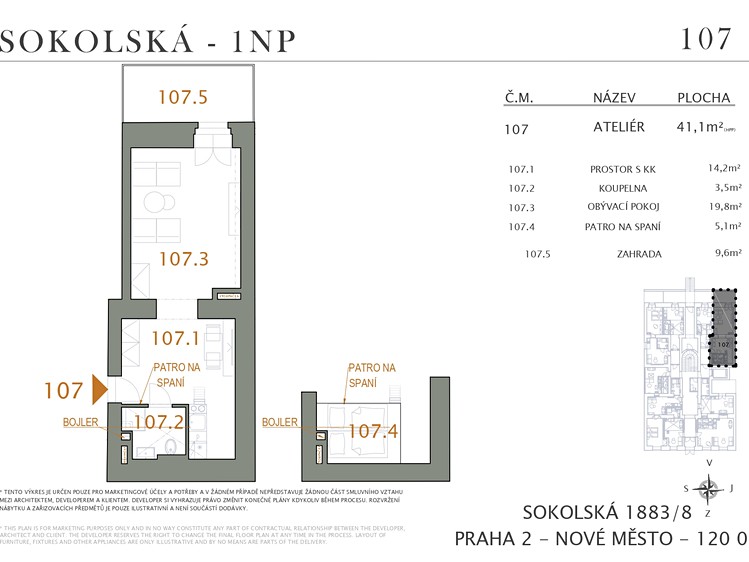 Prodej apartmánů 41 m² - foto 2