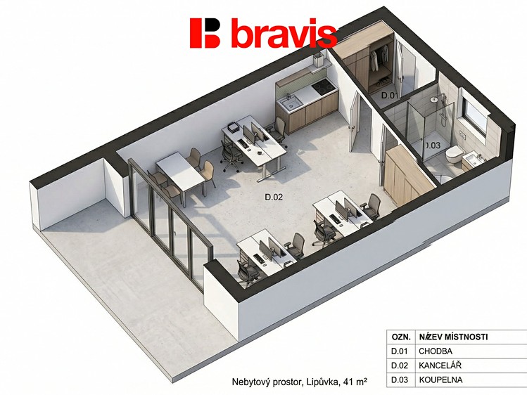 Prodej komerční nemovitosti 41 m² - foto 2