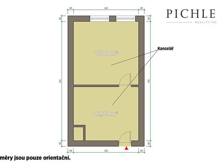 Pronájem kanceláře 29 m² - foto 8