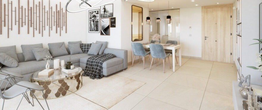 Precioso apartamento vanguardista en primera linea de golf completamente equipado con 3 habitaciones y espectaculares vi - foto 5