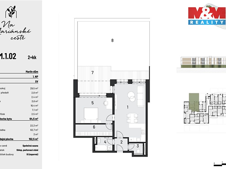 Prodej bytu 2+kk 65 m² - foto 3