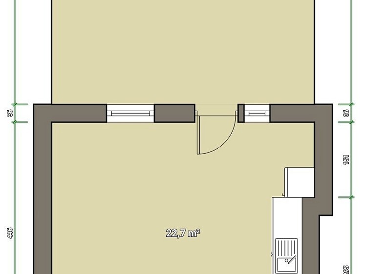 Prodej bytu 1+kk 34 m² - foto 5
