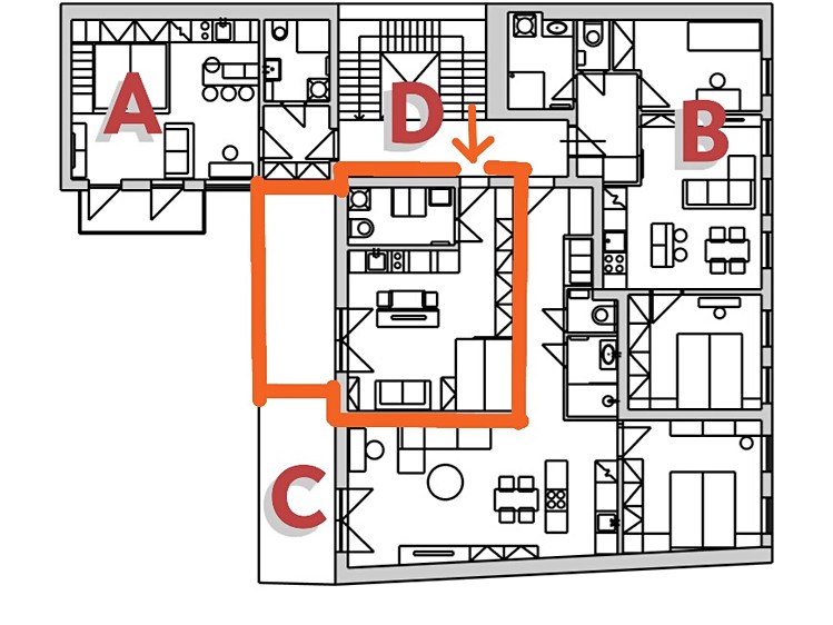 Prodej bytu 1+kk 38 m² - foto 4