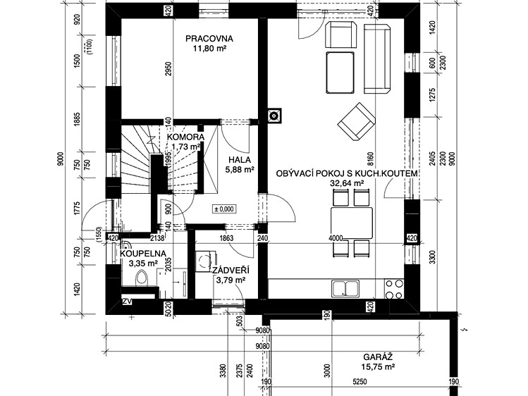 Prodej bytu 2+kk 59 m² (Jednopodlažní) - foto 7