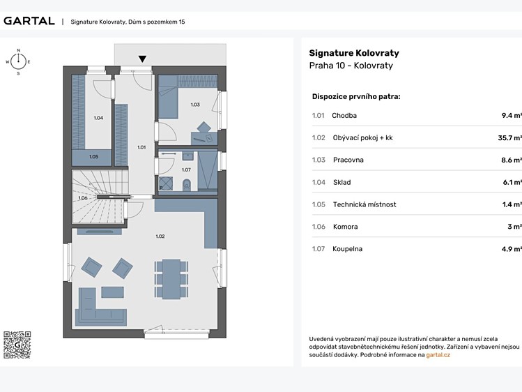 Prodej rodinného domu 145 m², pozemek 390 m² - foto 8