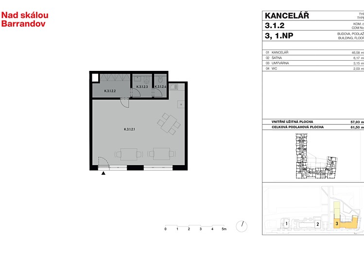 Prodej obchodního prostoru 62 m² - foto 2