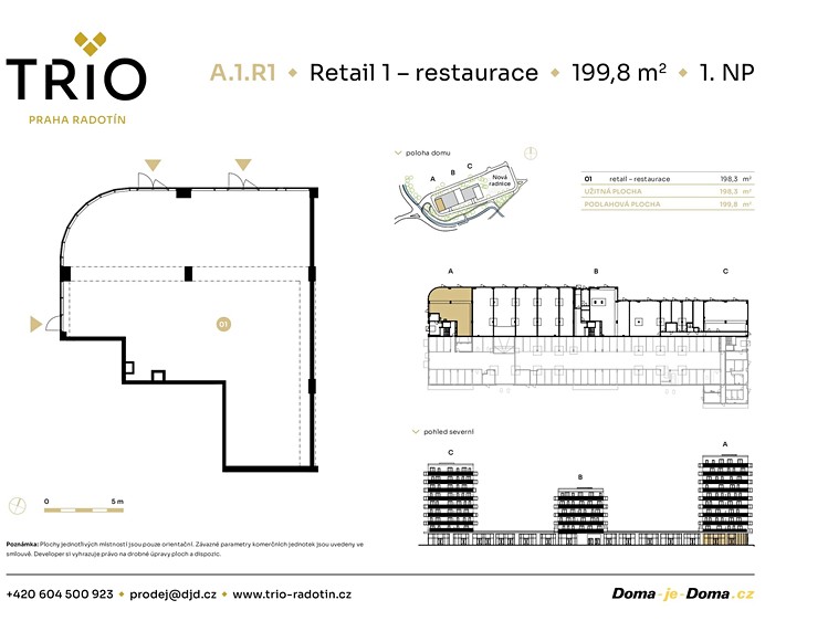 Prodej restaurace 200 m² - foto 2