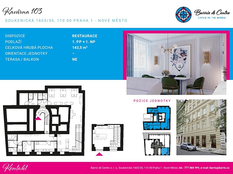 Prodej restaurace 144 m² - foto 3
