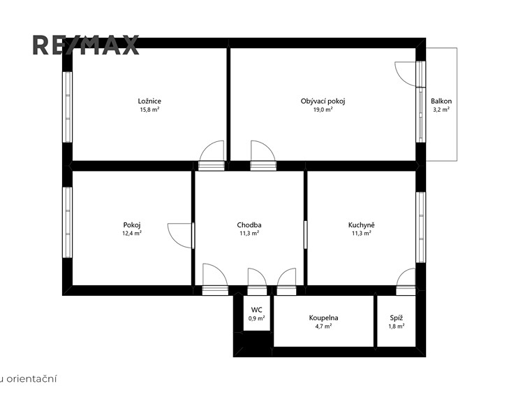 Prodej bytu 3+1 78 m² (Jednopodlažní) - foto 8