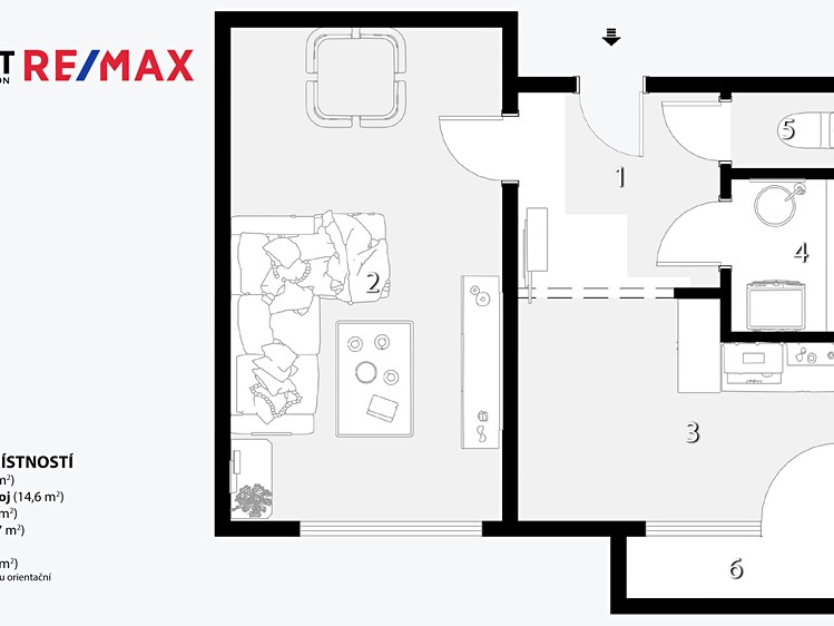 Prodej bytu 3+1 54 m² (Mezonet) - foto 2