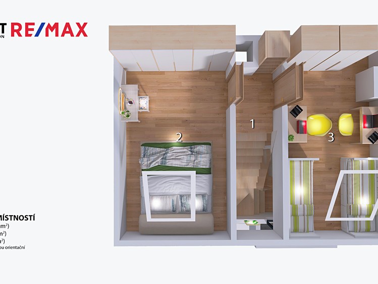 Prodej bytu 3+1 54 m² (Mezonet) - foto 8