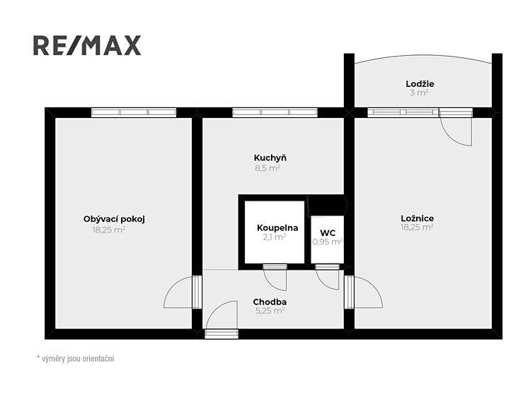 Prodej bytu 2+1 55 m² (Jednopodlažní) - foto 3