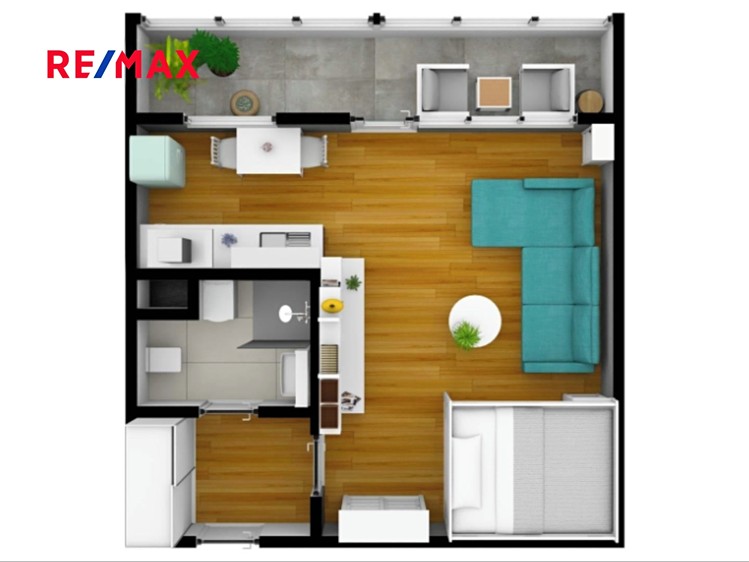 Prodej bytu 1+kk 36 m² - foto 2