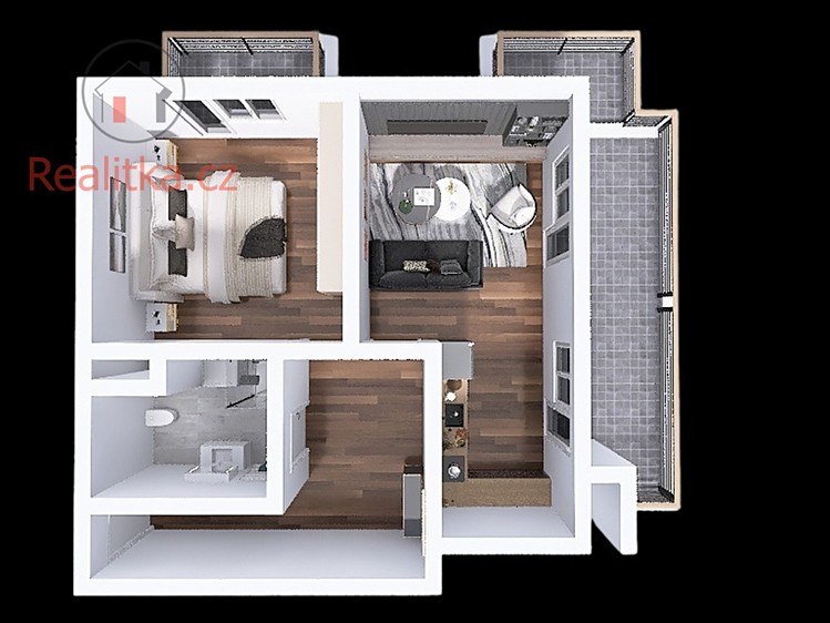 Prodej bytu 2+kk 58 m² - foto 4