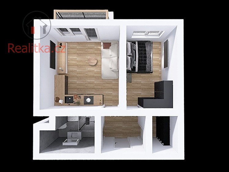 Prodej bytu 2+kk 39 m² - foto 4