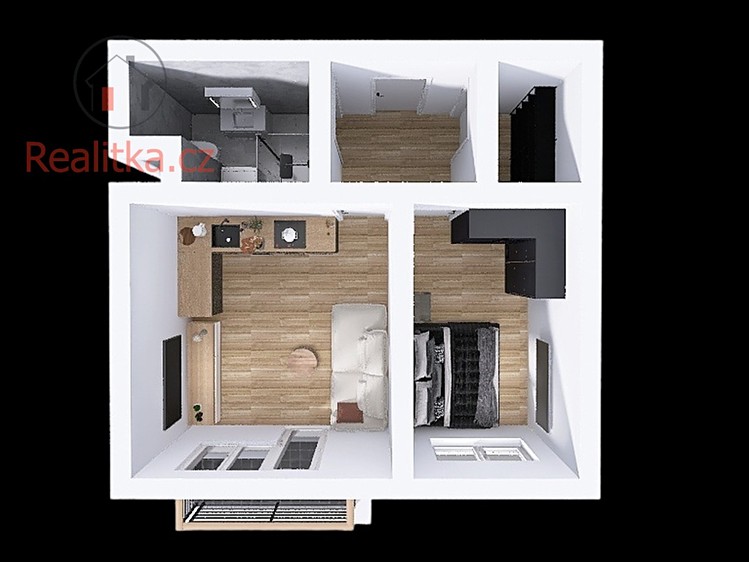 Prodej bytu 2+kk 38 m² - foto 4