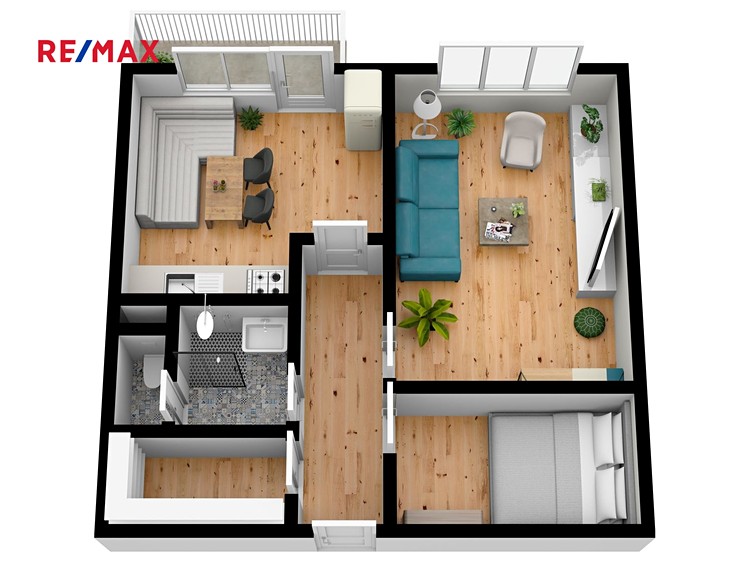 Prodej bytu 2+1 46 m² - foto 5