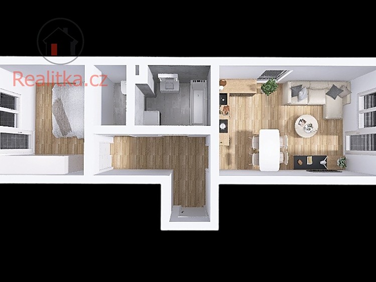 Prodej bytu 2+kk 58 m² - foto 4