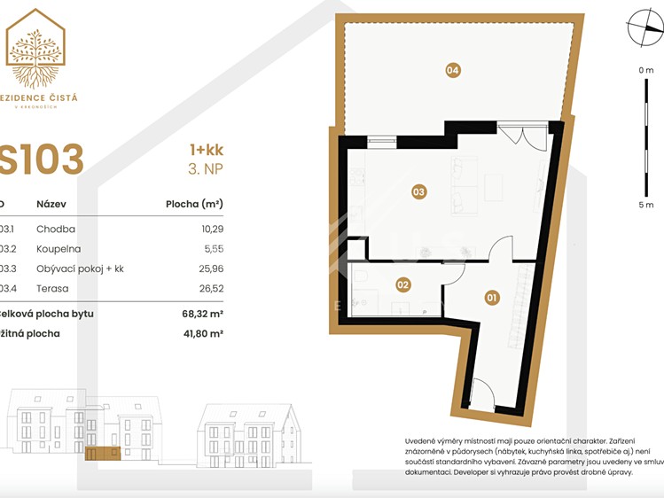 Prodej bytu 1+kk 42 m² (Jednopodlažní) - foto 6