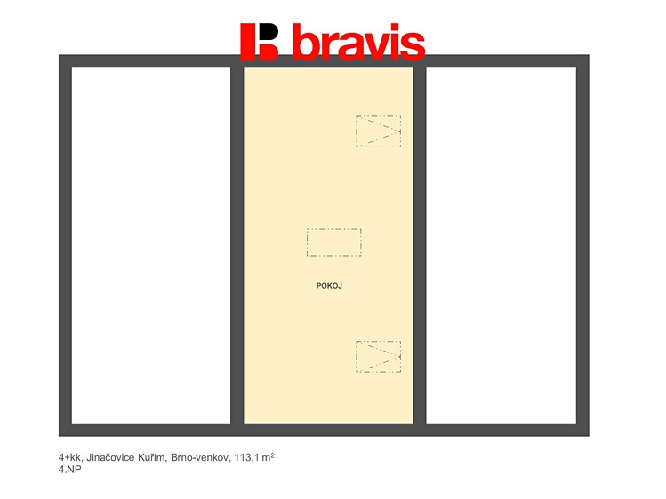 Prodej bytu 4+kk 113 m² (Mezonet) - foto 6