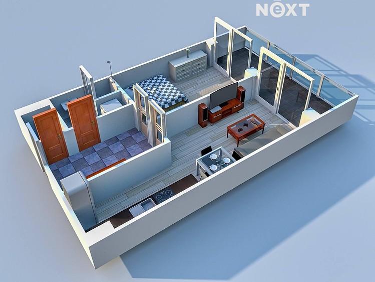 Prodej bytu 2+kk 59 m² - foto 5