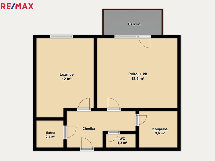 Prodej bytu 2+kk 49 m² - foto 4