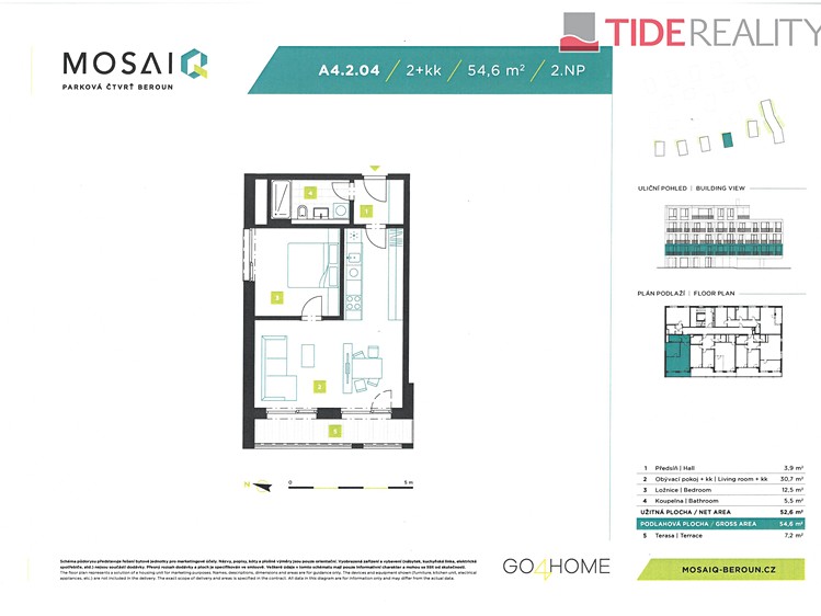 Prodej bytu 2+kk 62 m² - foto 2