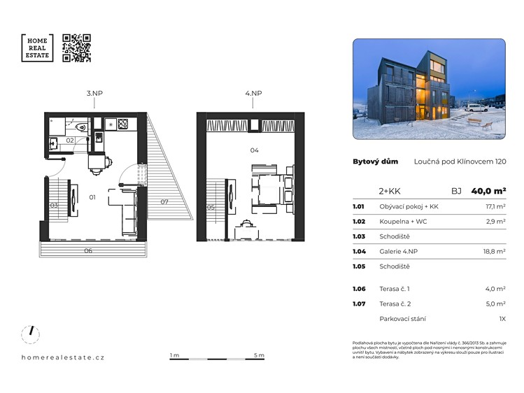 Prodej bytu 2+kk 40 m² (Loft) - foto 4
