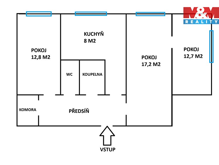 Prodej bytu 3+1 65 m² - foto 7