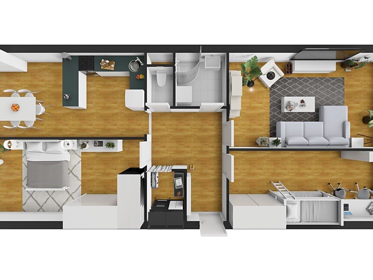 Prodej bytu 3+1 90 m² - foto 6
