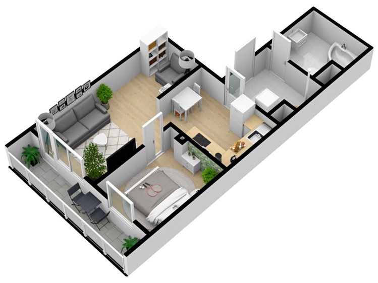 Prodej bytu 2+kk 49 m² - foto 8