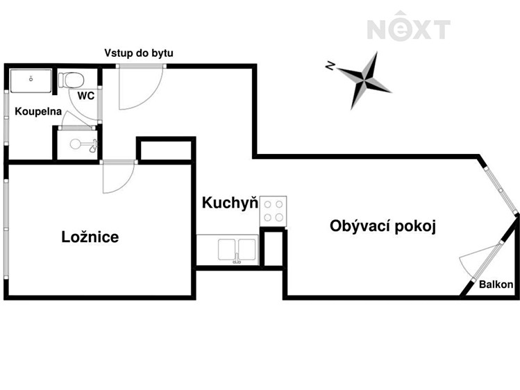 Prodej bytu 2+kk 62 m² - foto 3